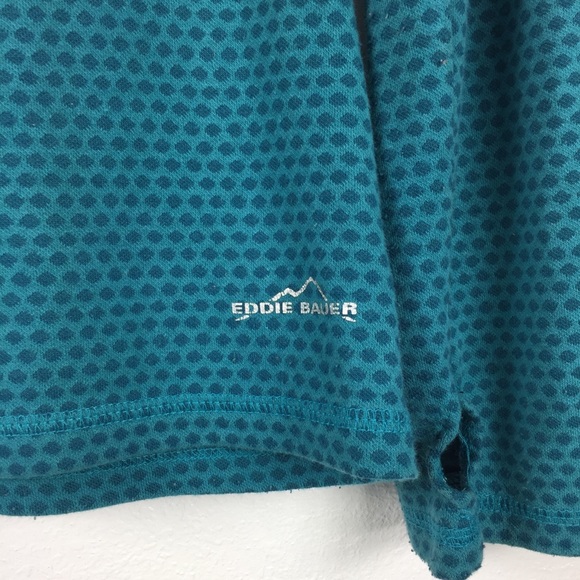 Eddie Bauer Pullover Sweater 1/4 Zip Thumb Holes - Picture 4 of 7